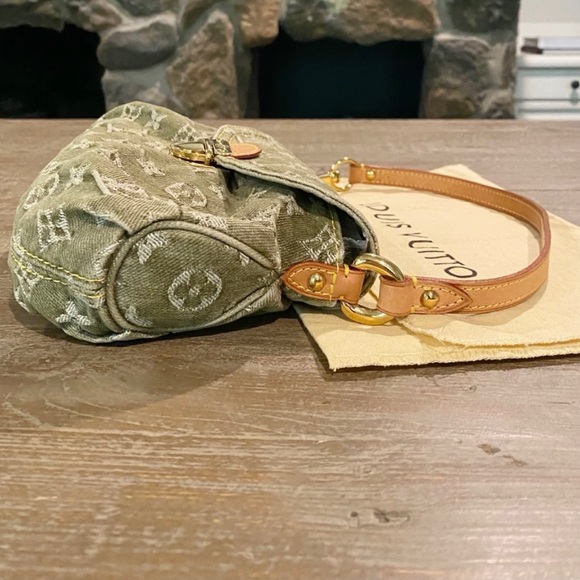 LOUIS VUITTON Denim Pleaty Green Rate 9 - Picture 5 of 13